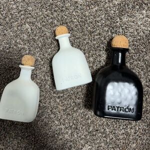 Decorative patron bottles